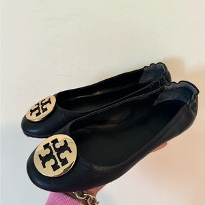 Tory Burch Minnie Travel Ballet Size 8